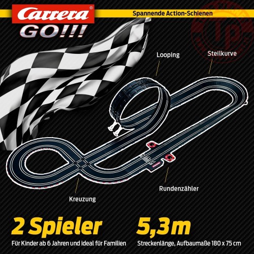 PISTA ELETTRICA F1 SPEED COMPETITION TRACK 1:43 CARRERA 20062546 PISTE CARRERA