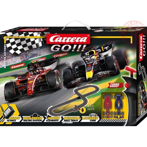 PISTA ELETTRICA F1 RACE TO VICTORY RACE TRUCK 1:43 CARRERA 20062545 PISTE CARRERA