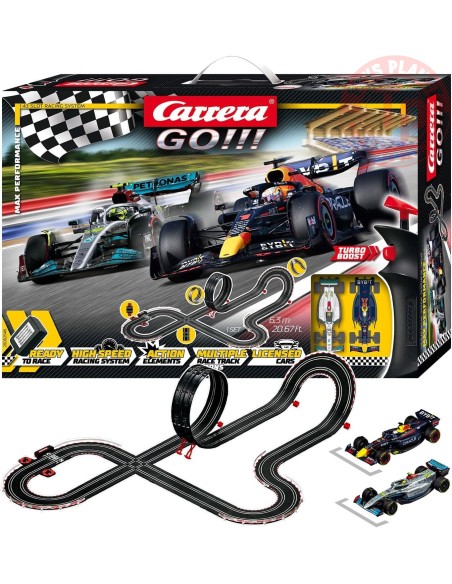 PISTE ELETTRICA F1 MAX PERFORMANCE RACE TRACK 1:43 CARREA 20062548 PISTE CARRERA