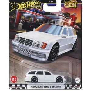 MERCEDES BENZ E36 AMG 1/64 HOT WHEELS HRT78 HOT WHEELS