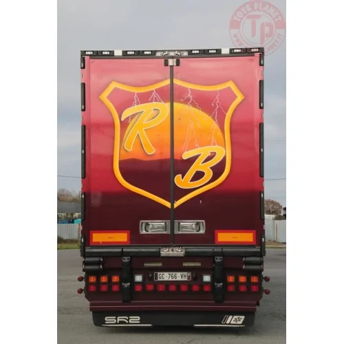 REEFER TRAILER - 3 AXLE TRANSPORT BEAU (LAMBERET) WSI 01-4439 WSI MODELS