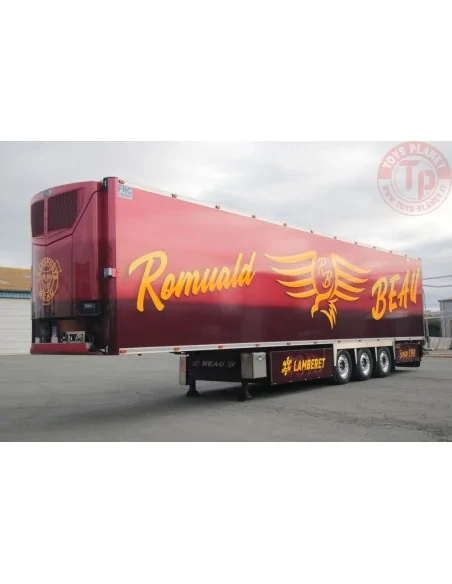 REEFER TRAILER - 3 AXLE TRANSPORT BEAU (LAMBERET) WSI 01-4439 WSI MODELS
