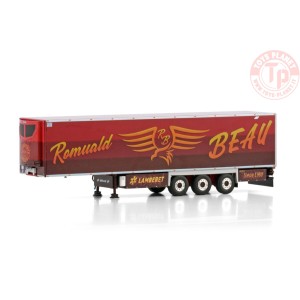REEFER TRAILER - 3 AXLE TRANSPORT BEAU (LAMBERET) WSI 01-4439 WSI MODELS