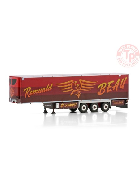 REEFER TRAILER - 3 AXLE TRANSPORT BEAU (LAMBERET) WSI 01-4439 WSI MODELS