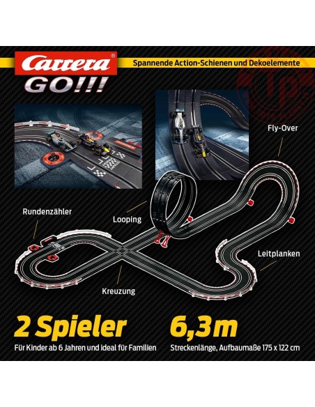 Pista elettrica f1 max performance race truck 1:43 CARRERA 20062548 PISTE CARRERA
