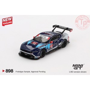 FORD MUSTANG GT3 N64 FORD MULTIMATIC MOTORSPORTS DAYTONA 24 HRS 2024 1:64 MGT00898-L MINI GT