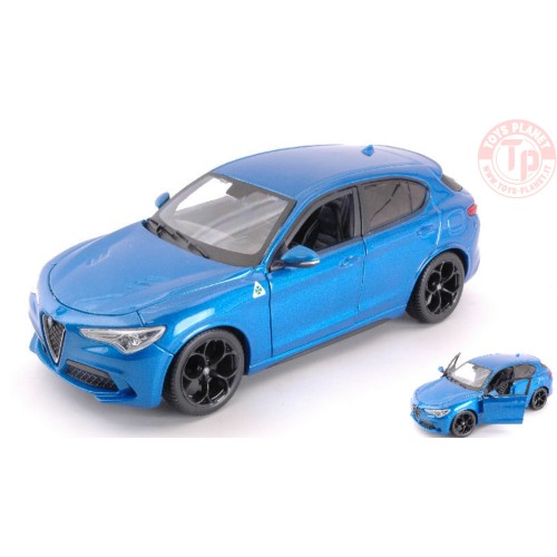 ALFA ROMEO STELVIO BLUE 1:24 BU21086B BURAGO 1:24