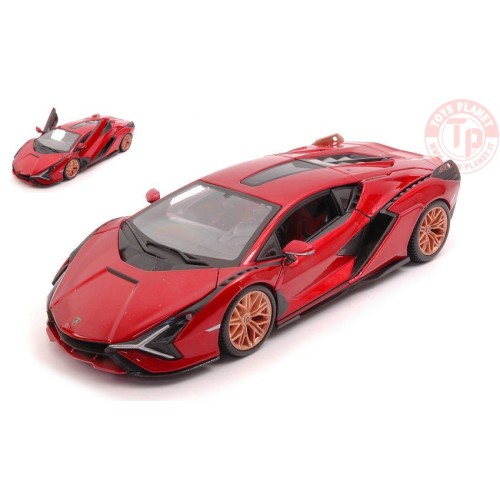 LAMBORGHINI SIAN FKP 37 METALLIC RED 1:24 BU21099R BURAGO 1:24