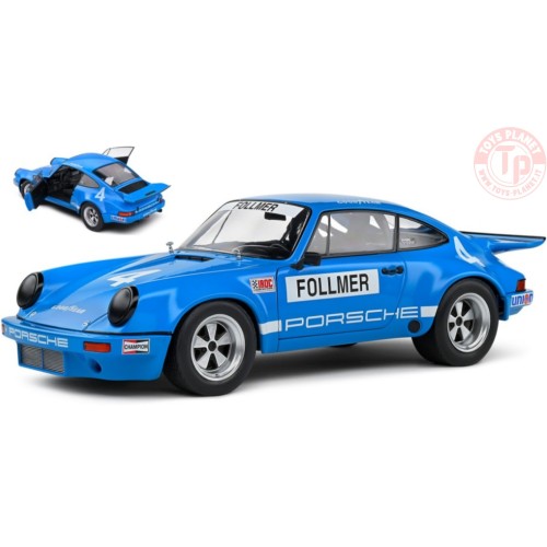 PORSCHE 911 CARRERA 3.0 RSR N.4 IROC RIVERSIDE 1974 GEORGE FOLLMER 1:18 SL1810702 SOLIDO