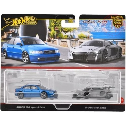 Audi S4 Quattro/Audi R8 LMS 1/64 HOT WHEELS JDY82 HOT WHEELS