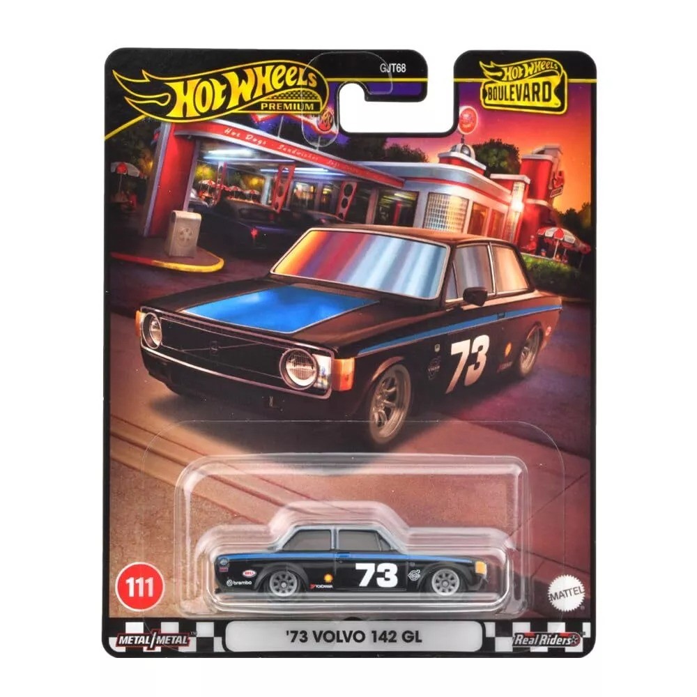 HOT WHEELS HRT79 '73 VOLVO 142GL 1/64 HOT WHEELS