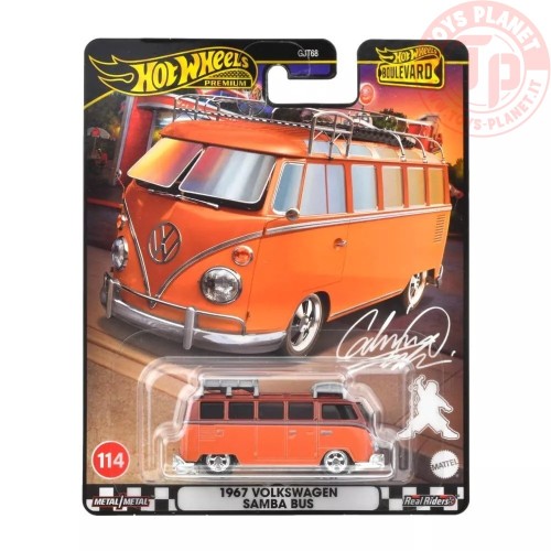 1967 VOLKSWAGEN SAMBA BUS 1/64 HOT WHEELS HRT62 MODELLISMO 1:64