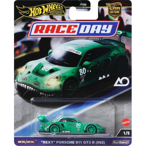 REXY PORSCHE 911 GT3 R 992 1/64 HOT WHEELS HRV72 HOT WHEELS