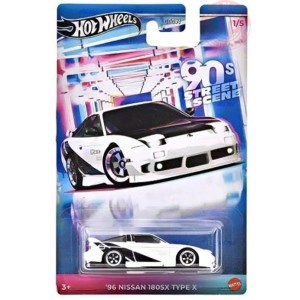 '96 NISSAN 180SX TYPE X 1/64 HOT WHEELS JCB57 HOT WHEELS