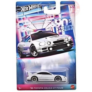'95 TOYOTA CELICA GT-FOUR 1/64 HOT WHEELS JCB60 HOT WHEELS