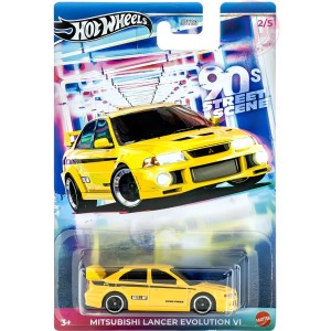 MITSUBISHI LANCER EVOLUTION VI 1/64 HOT WHEELS JCB58 HOT WHEELS