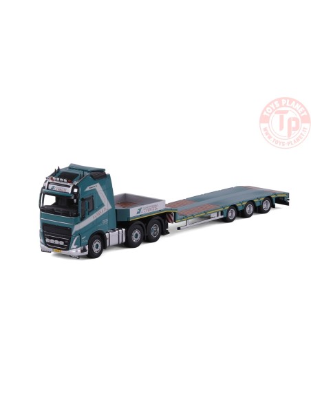 Volvo FH5 Globetrotter XL with Semi low loader Van Veen Transport CAVALLINO 20-10300 CAVALLINO
