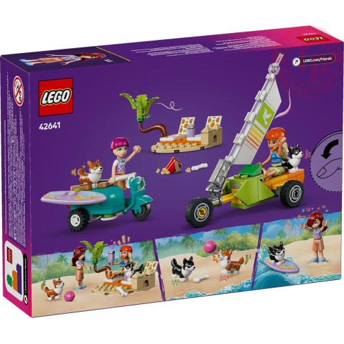 Avventure canine su windskate e sidecar LEGO FRIENDS 42641 LEGO