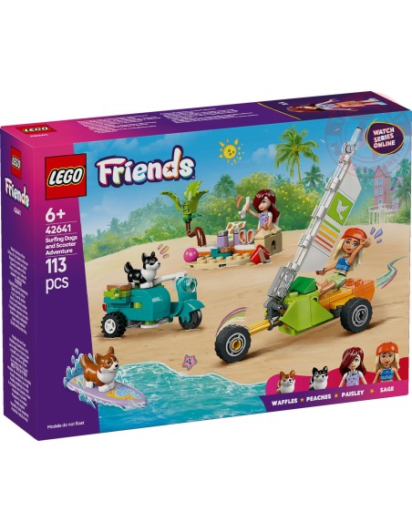 Avventure canine su windskate e sidecar LEGO FRIENDS 42641 LEGO