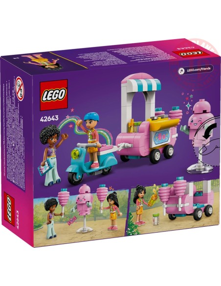 Bancarella di zucchero filato e scooter LEGO FRIENDS 42643 LEGO