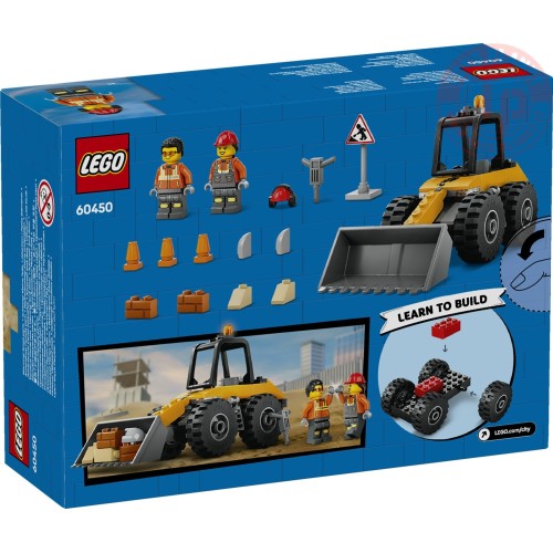 Pala gommata gialla LEGO CITY 60450 LEGO