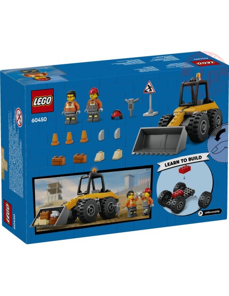 Pala gommata gialla LEGO CITY 60450 LEGO