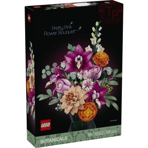 Bouquet di fiori rosa LEGO BOTANICAL 10342 LEGO
