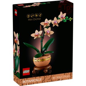 Mini-orchidea LEGO BOTANICAL 10343 LEGO