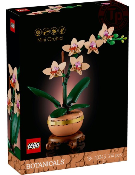 Mini-orchidea LEGO BOTANICAL 10343 LEGO