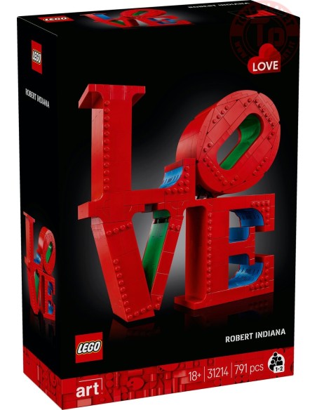 LOVE LEGO ART 31214 LEGO