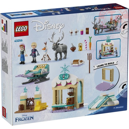 Avventura sulla slitta di Anna LEGO DISNEY 43256 LEGO