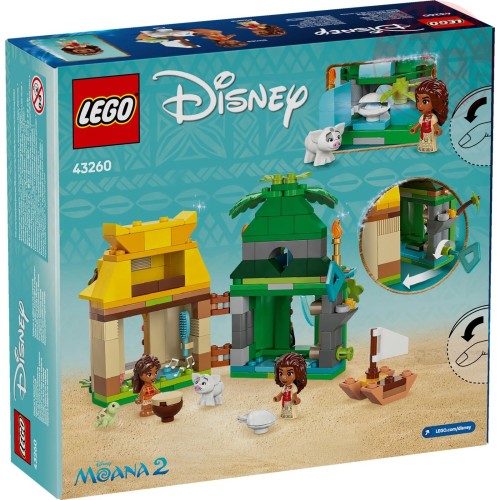 Divertimento sull’isola di Vaiana LEGO DISNEY 43260 LEGO