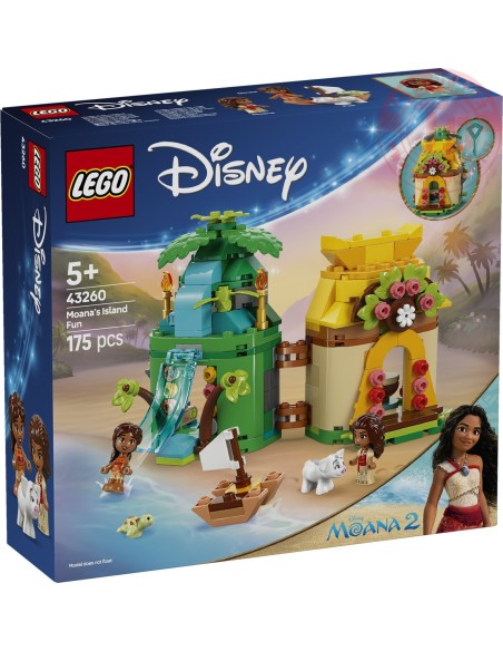 Divertimento sull’isola di Vaiana LEGO DISNEY 43260 LEGO