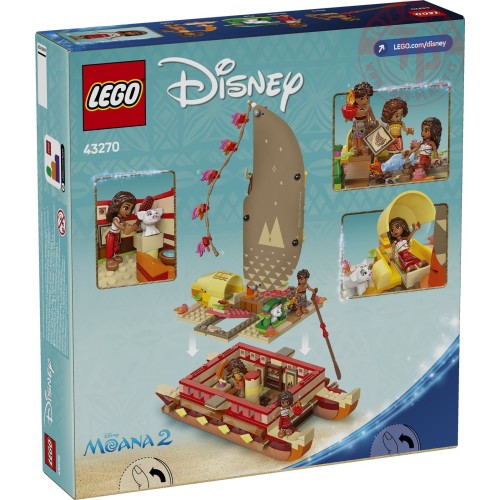 La canoa di Vaiana LEGO DISNEY 43270 LEGO