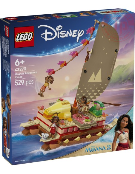 La canoa di Vaiana LEGO DISNEY 43270 LEGO