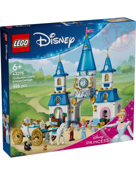 Castello e carrozza di Cenerentola LEGO DISNEY 43275 LEGO