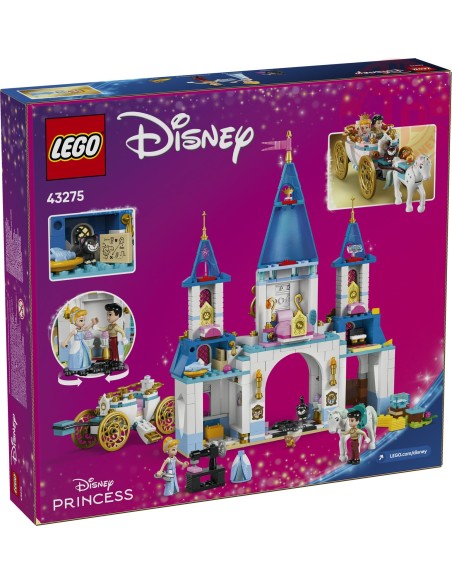 Castello e carrozza di Cenerentola LEGO DISNEY 43275 LEGO