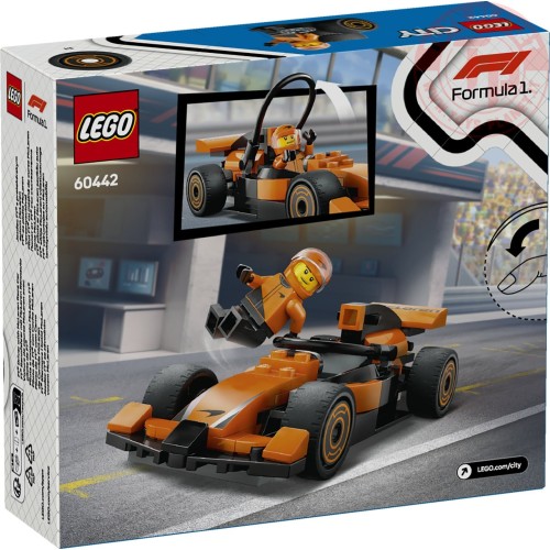 Pilota e monoposto McLaren F1 LEGO CITY 60442 LEGO