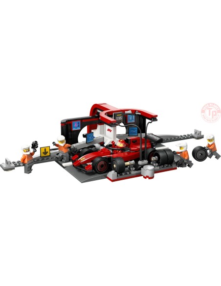 Pitstop e meccanici con monoposto Ferrari F1 LEGO CITY 60443 LEGO