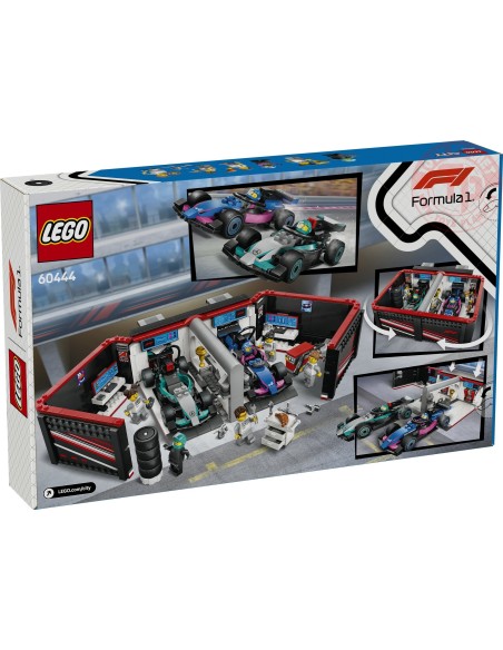 Garage con monoposto Mercedes-AMG e Alpine F1 LEGO CITY 60444 LEGO