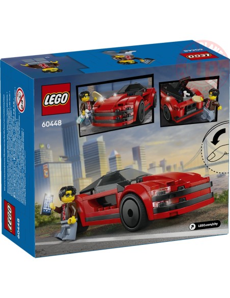 Auto sportiva rossa LEGO CITY 60448 LEGO Auto sportiva rossa LEGO CITY 60448 LEGO