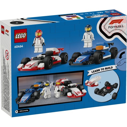 Monoposto Williams Racing e Haas F1 LECO CITY 60464 LEGO