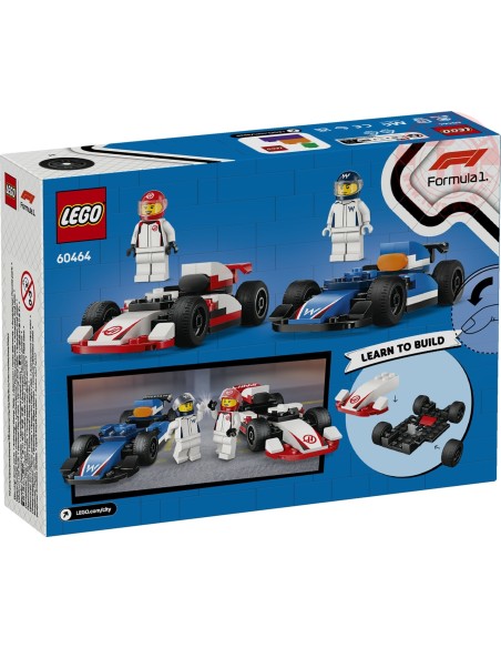 Monoposto Williams Racing e Haas F1 LECO CITY 60464 LEGO