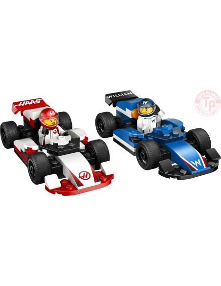 Monoposto Williams Racing e Haas F1 LECO CITY 60464 LEGO