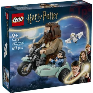 Giro sul sidecar di Hagrid e Harry LEGO HARRY POTTER 76443 LEGO