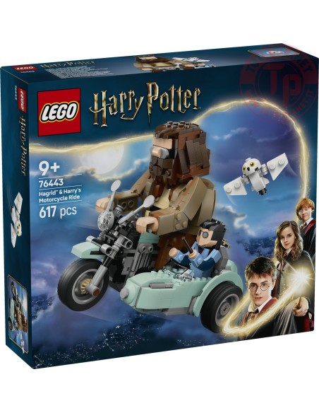 Giro sul sidecar di Hagrid e Harry LEGO HARRY POTTER 76443 LEGO