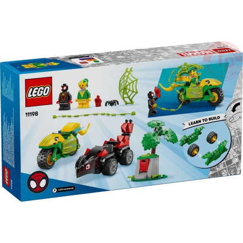 Inseguimento sui dino-veicoli di Spin ed Electro LEGO MARVEL 11198 LEGO
