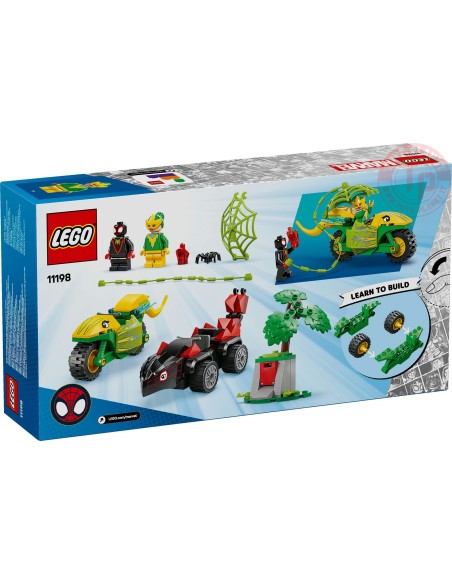 Inseguimento sui dino-veicoli di Spin ed Electro LEGO MARVEL 11198 LEGO