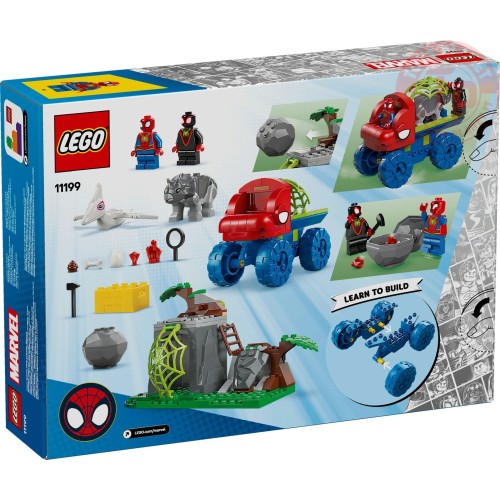Team Spidey: salvataggio su dino-ruspa LEGO MARVEL 11199 LEGO