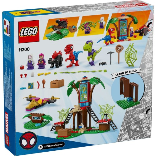Battaglia con il raptor al quartier generale sull’albero di Spider-man e Gobby LEGO MARVEL 11200 LEGO